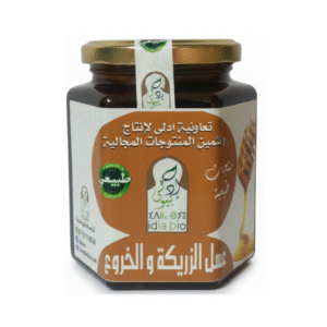 عسل الزريكة والخروب الطبيعي